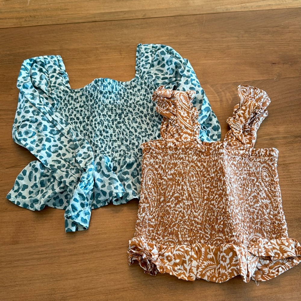 Janie and Jack Girls Shirt Bundle
